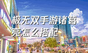 极无双手游诸葛亮怎么搭配