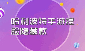 哈利波特手游捏脸隐藏款