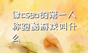 像csgo的第一人称跑酷游戏叫什么