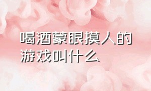 喝酒蒙眼摸人的游戏叫什么