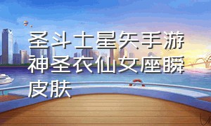 圣斗士星矢手游神圣衣仙女座瞬皮肤