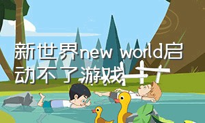 新世界new world启动不了游戏