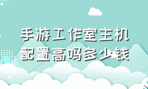 手游工作室主机配置高吗多少钱（什么游戏都能玩的主机需要多少钱）