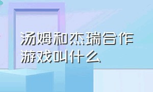 汤姆和杰瑞合作游戏叫什么