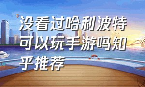 没看过哈利波特可以玩手游吗知乎推荐