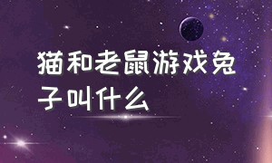 猫和老鼠游戏兔子叫什么（猫和老鼠游戏兔子叫什么）