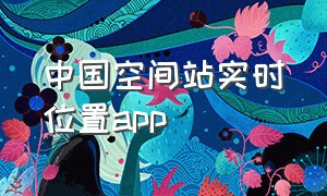 中国空间站实时位置app