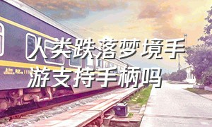 人类跌落梦境手游支持手柄吗