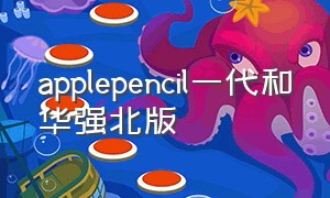 applepencil一代和华强北版（applepencil二代有华强北版本吗）