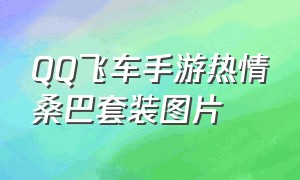 qq飞车手游热情桑巴套装图片