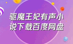 驱魔王妃有声小说下载百度网盘