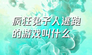 疯狂兔子人逃跑的游戏叫什么