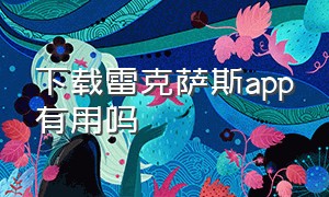 下载雷克萨斯app有用吗