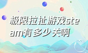 极限拉扯游戏steam有多少关啊（steam极限拉扯怎么两个人玩）