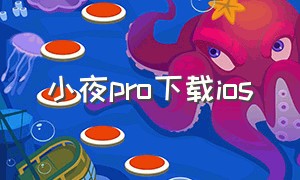 小夜pro下载ios