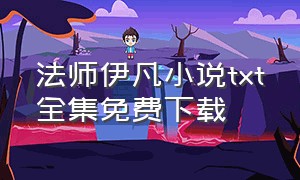 法师伊凡小说txt全集免费下载