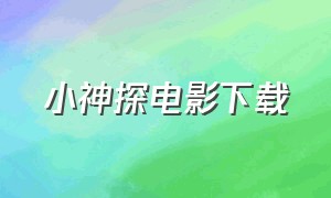 小神探电影下载（地狱神探电影下载迅雷高清）