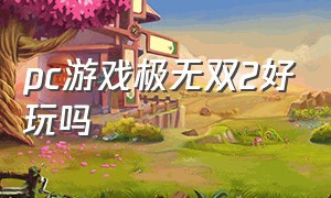 pc游戏极无双2好玩吗