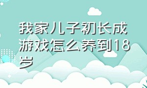 我家儿子初长成游戏怎么养到18岁