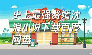 史上最强赘婿沈浪小说下载百度网盘