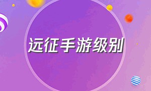 远征手游级别（远征手游适合平民玩吗）