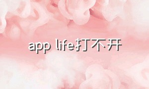 app life打不开（找不到appdata怎么办）