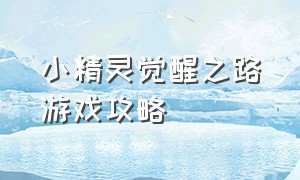 小精灵觉醒之路游戏攻略