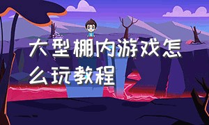 大型棚内游戏怎么玩教程