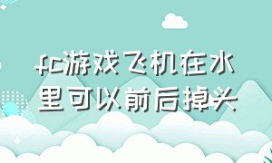 fc游戏飞机在水里可以前后掉头