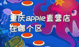 重庆apple直营店在哪个区（重庆apple官方旗舰店地址）