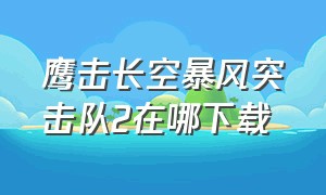 鹰击长空暴风突击队2在哪下载