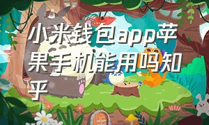 小米钱包app苹果手机能用吗知乎