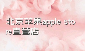 北京苹果apple store直营店