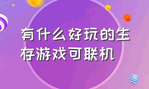 有什么好玩的生存游戏可联机（有什么好玩的手机联机游戏）