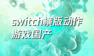 switch横版动作游戏国产