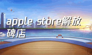 apple store解放碑店