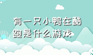 有一只小鸭在酷跑是什么游戏