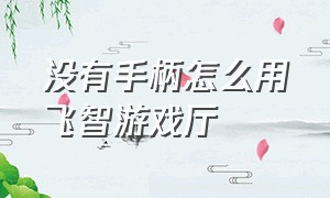 没有手柄怎么用飞智游戏厅（飞智手柄怎么连接手机飞智游戏厅）