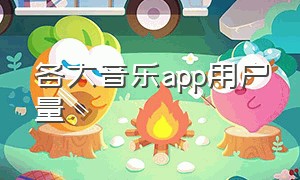 各大音乐app用户量（音乐app市场用户排行）