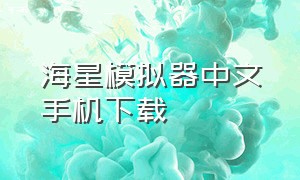 海星模拟器中文手机下载