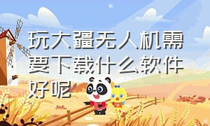 玩大疆无人机需要下载什么软件好呢（怎么知道大疆无人机下载哪个软件）