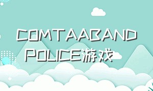 COMTAABAND POLICE游戏