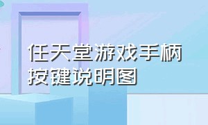 任天堂游戏手柄按键说明图