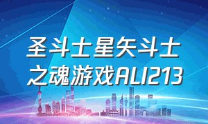 圣斗士星矢斗士之魂游戏ALI213