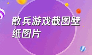 散兵游戏截图壁纸图片