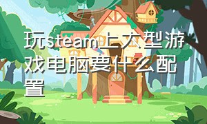 玩steam上大型游戏电脑要什么配置