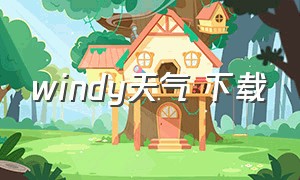 windy天气 下载