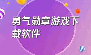 勇气勋章游戏下载软件