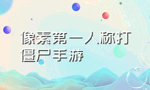 像素第一人称打僵尸手游