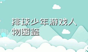 排球少年游戏人物图鉴